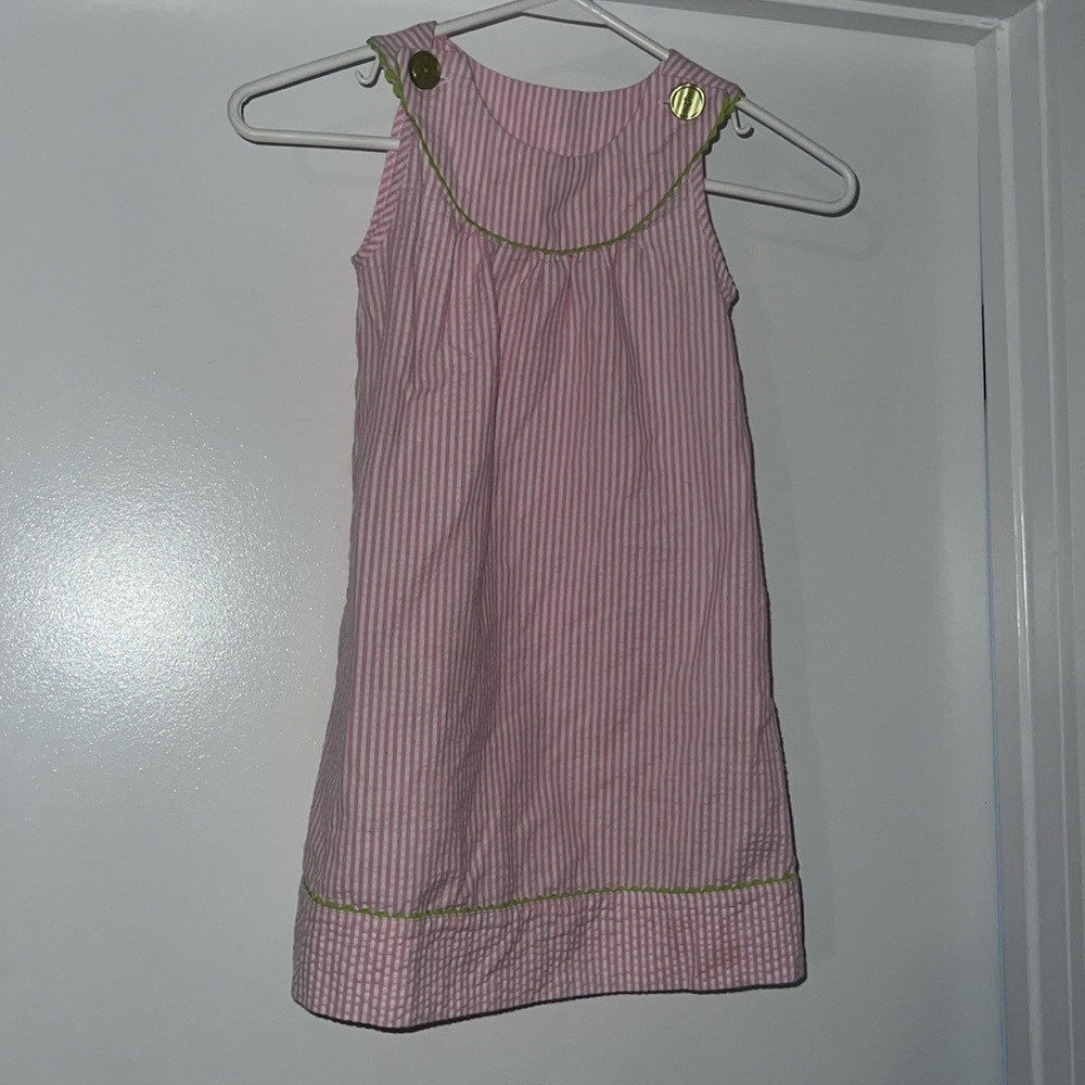 J Kahuku Sear-sucker Dress